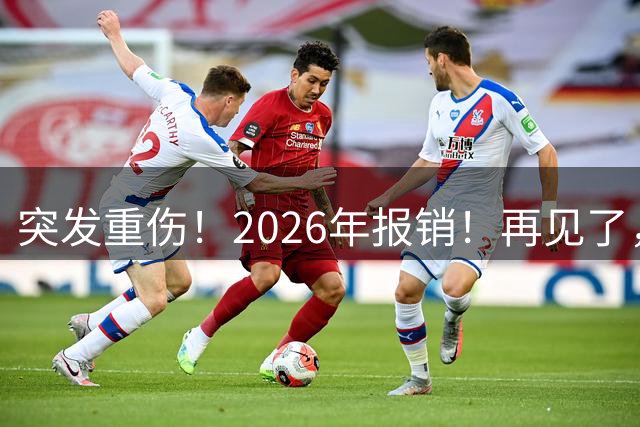 突发重伤！2026年报销！再见了，开拓者！